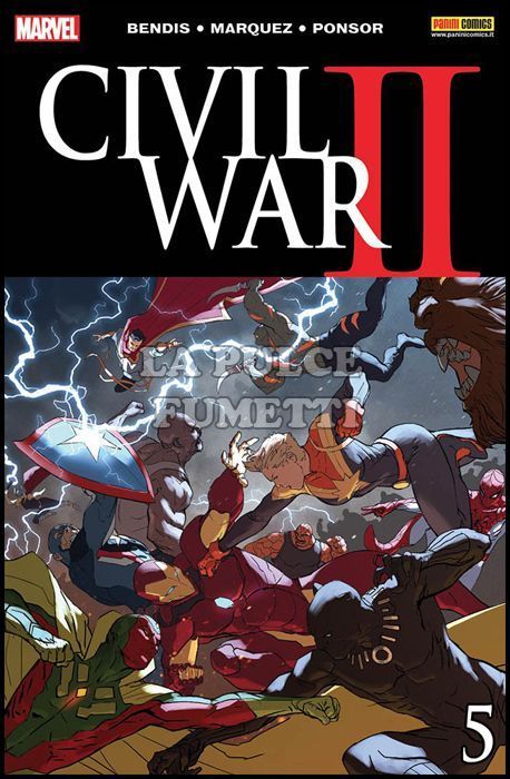 MARVEL MINISERIE #   180 - CIVIL WAR II #     5